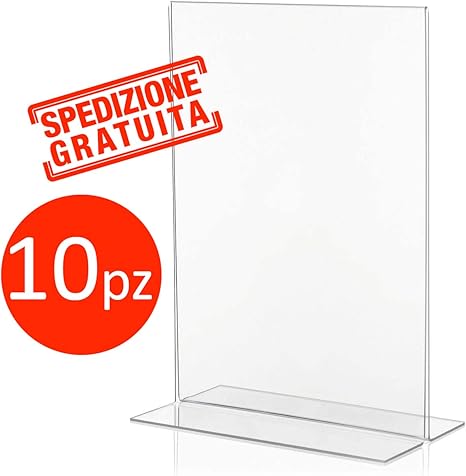 Business Industrial Display Cases In Plexiglass Spessore 2mm Espositore Da Tavolo Porta Brochure Da Banco