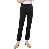 Flat Front Stretch Trousers Pants 