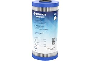 Pentair OMNIFilter RS6 Sediment Water Filter, 10-Inch, Whole House Heavy Duty Big Blue Pleated Replacement Cartridge, 10" x 4.5"