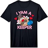 Mr. Potato Head Valentine's Day I Yam A Keeper Hearts Vintage Performance T-Shirt