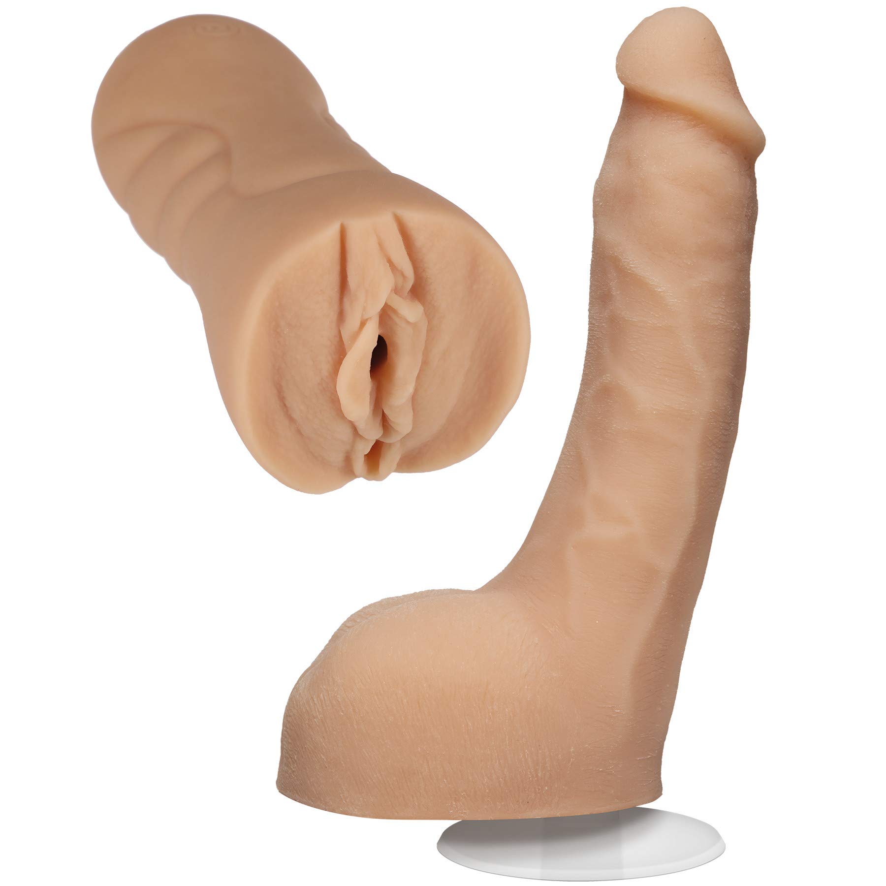 Doc Johnson Signature Set - Leolulu - Leo ULTRASKYN Pocket Pussy and Lulu 8 I, 0.9 kg, Beige