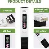 Tinshow TDS Meter Digital Water Tester 0-9990 PPM LCD Pen view 3