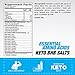 BPI Sports Keto Aminos Ketogenic BHB Salts and Aminos, Tropical Freeze, 30 Servings