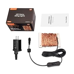 Moobibear LED String Lights 99ft UL Listed Plug in