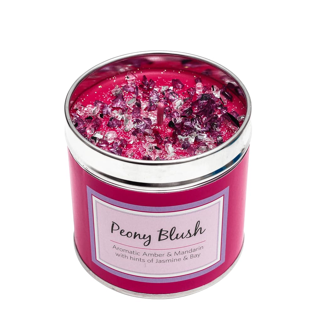 Peony Blush Candle Tin