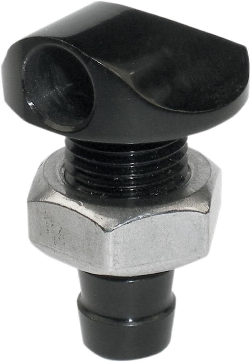 Jetinetics 8mm Water Bypass Fitting - 90deg. - Black 5019-8