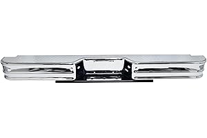 Fey 21000 DiamondStep Universal Chrome Replacement Rear Bumper (Requires Fey Vehicle Specific mounting kit Sold Separately)