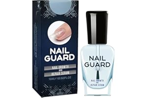 DSKMED Onyxoguard Nail Growth and Repair Serum,Nail Strengthener for Thin Nail, Brittle & Damaged Strengthener Base Coat Nail Polish Repair Nail Growth Treatment, Crystal Clear, Pink
