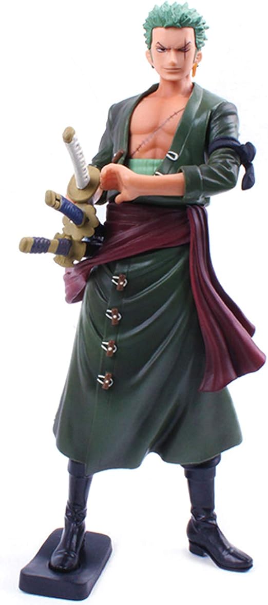 Amazon ロロノア ゾロ ワンピースフィギュア 抜刀の姿勢 装飾 Pvc Abs製 塗装済み完成品 誕生日 プレゼント 人気アニメ フィギュアコレクション 約290mm フィギュア ドール 通販