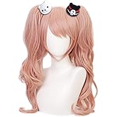 OSIAS Junko Enoshima Cosplay Wigs,Anime Cosplay Wigs With Free Cap