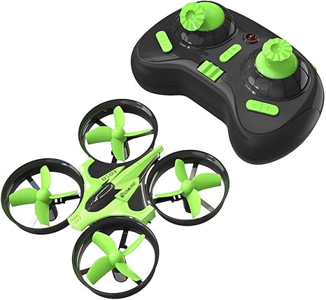 Amazon Co Jp Eachine E010 ドローン 小型 ミニドローン 室内 屋外 初心者 子供用 こども向け おもちゃ ラジコン 男の子 女の子 クリスマス 誕生日 プレゼント 6軸ジャイロ 2 4ghz 国内認証済み グリーン 家電 カメラ