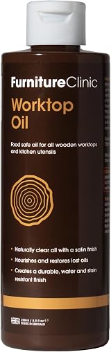 Furniture Clinic Worktop Oil 500ml Food Safe Quick Drying