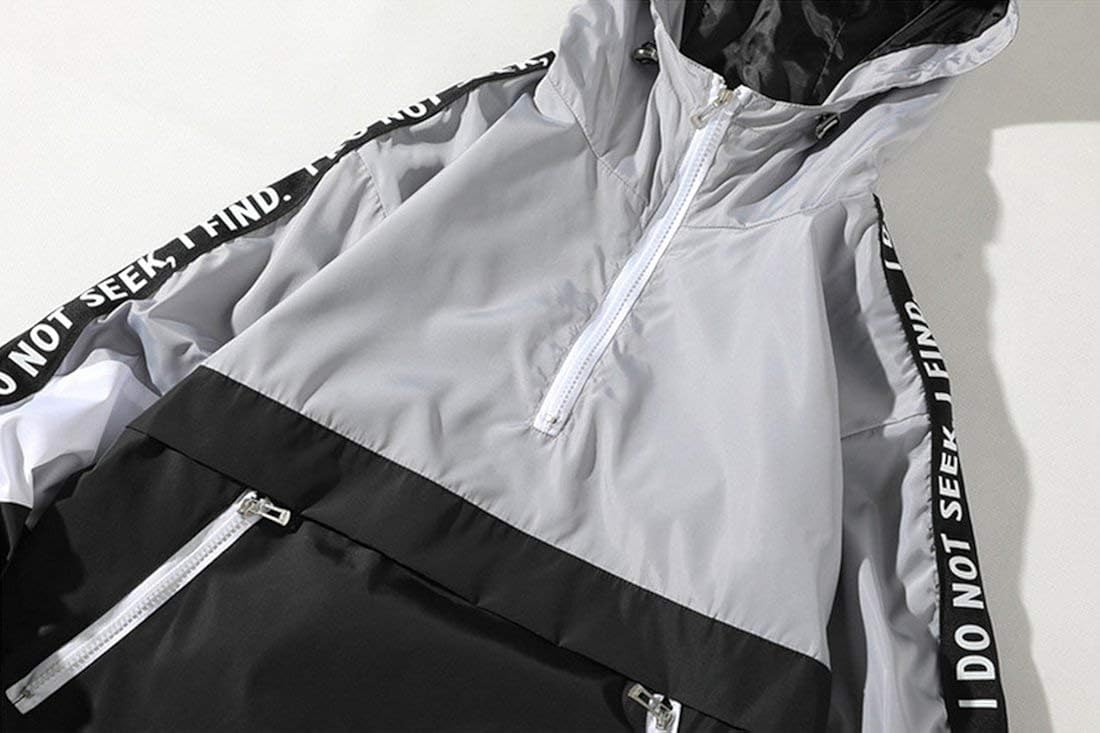 Windbreakers ONTTNO Mens Pullover 