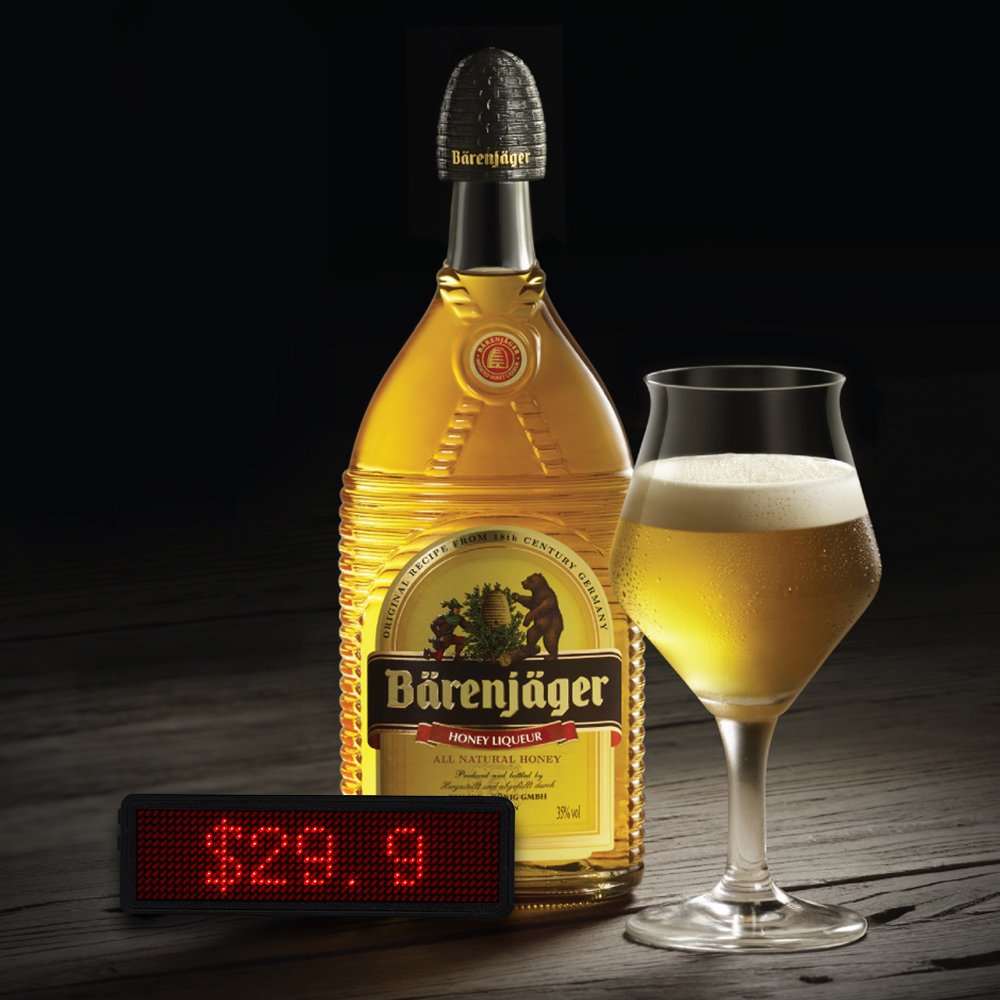 Badge Étiquette Led Programmable Rechargeable,VADIV NT02 Badge Lumineux Nom Message Personnalisable, Porte Etiquette Défilement Digital Magnétique,Micro USB Rechargeable,Nouvelle Version 48*12-Rouge