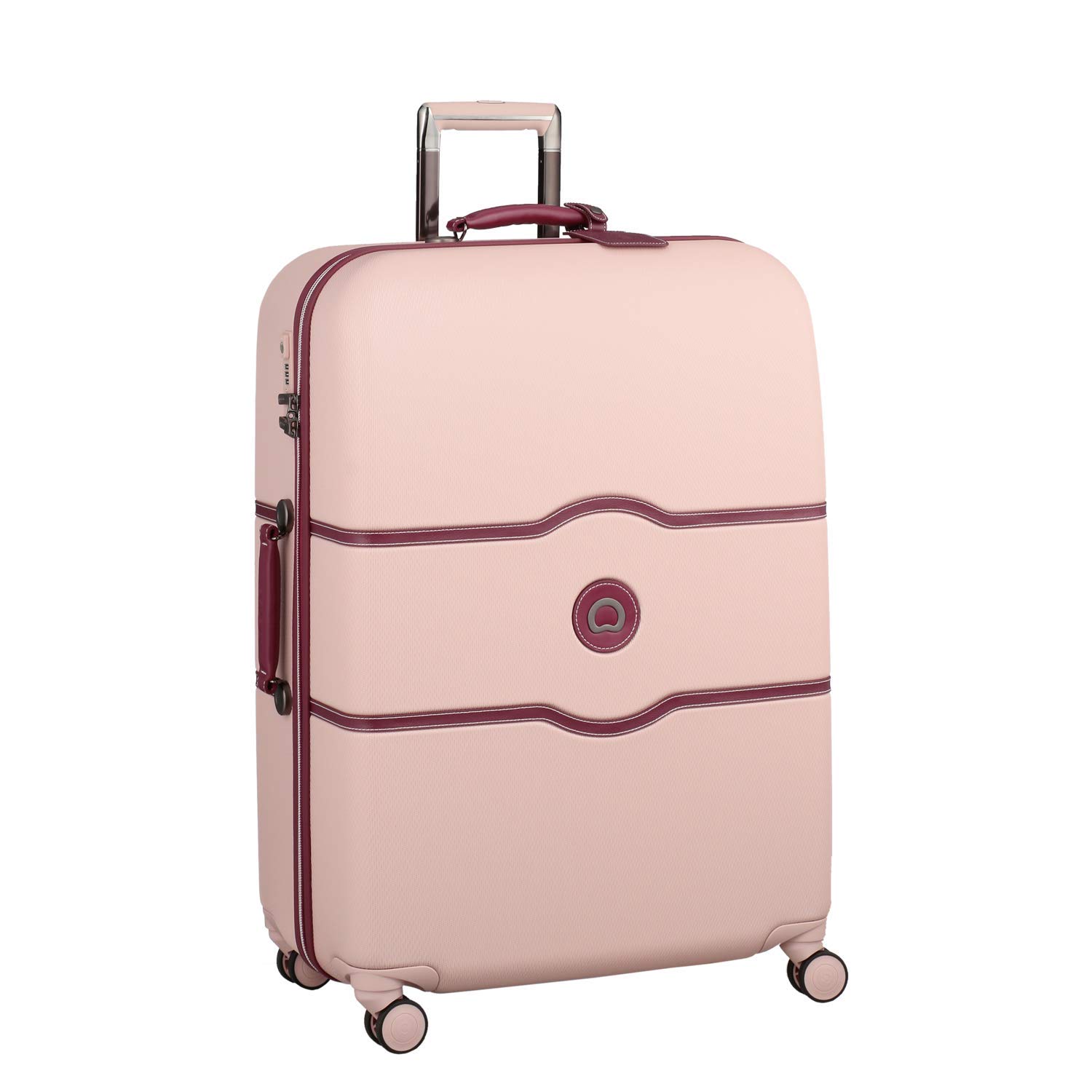DELSEY Chatelet Hard + Suitcase, 77 cm, 112 liters, Pink (Rose) Amazon