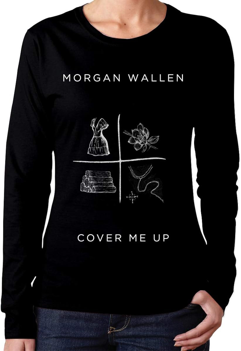 Not Women S Morgan Wallen Cover Me Up Long Sleeve Shirts Cotton Tee L Black Amazon Ca Clothing Shoes Accessories
