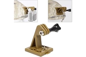 Tactical Helmet Excavator Mounts for GoPro Bracket Helmet or NVG Helmet Base