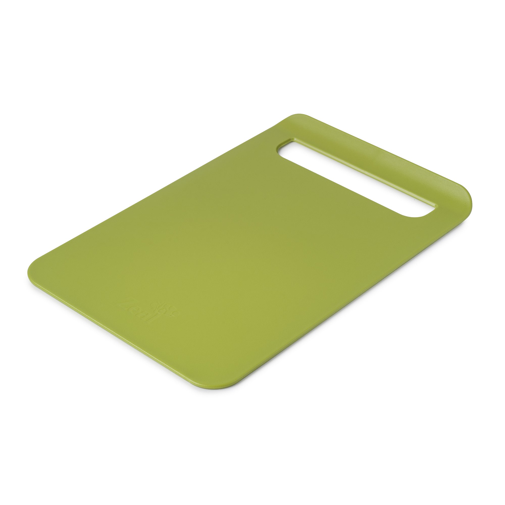 Zeal Straight to Pan” Slim Kitchen Chopping Board-Large (13”/34cm), Lime Green, 33.5 x 22.5 x 2 cm
