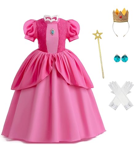 Dresspace Pink Princess Costume for Little Girls Dress Up 3T