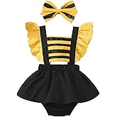 AGQT Baby Girl Summer Outfits Ruffle Sleeve One Piece Jumpsuit With Headband Newborn Infant Romper Playsuits 0-24 M