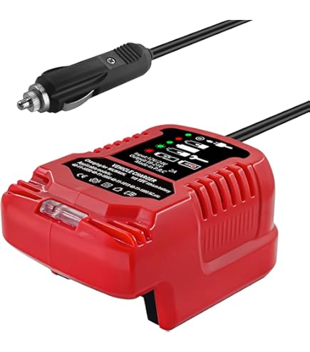 Amazon.com : ZWDXRB for Milwaukee Car Charger for M18 18V Battery