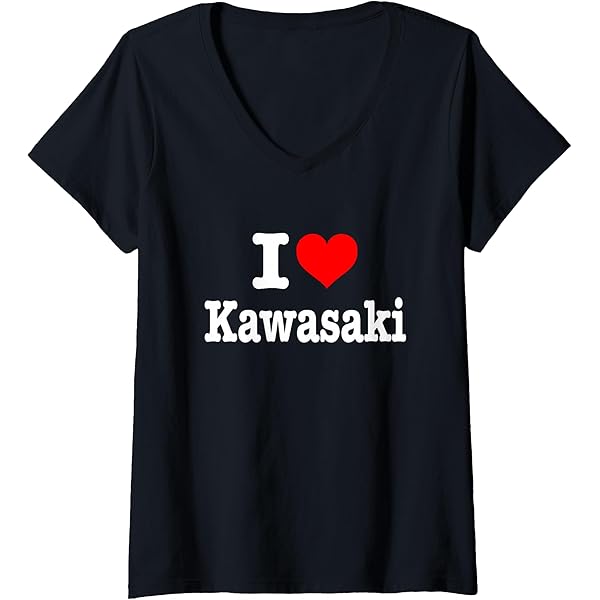Amazon.com: Kawasaki - I Heart Kawasaki - I Love Kawasaki T-Shirt