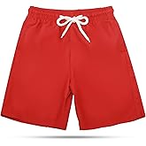 KAILUA SURF Boys' Swim Trunks Quick Dry Board Shorts with Mesh Liner, Sizes 2T-18/20