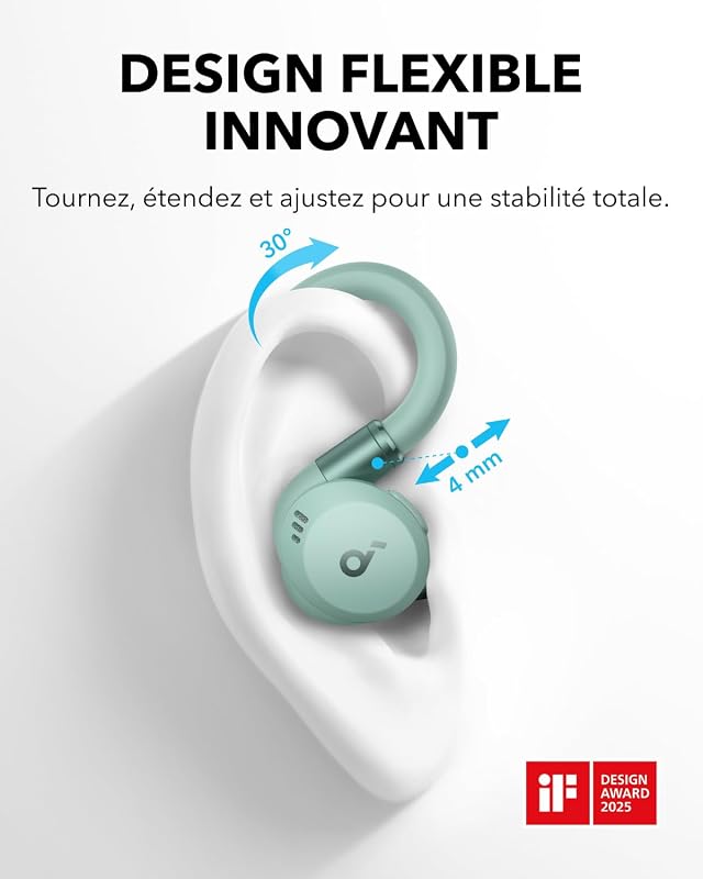 par Anker Sport X20 Écouteurs Bluetooth sans Fil avec ANC