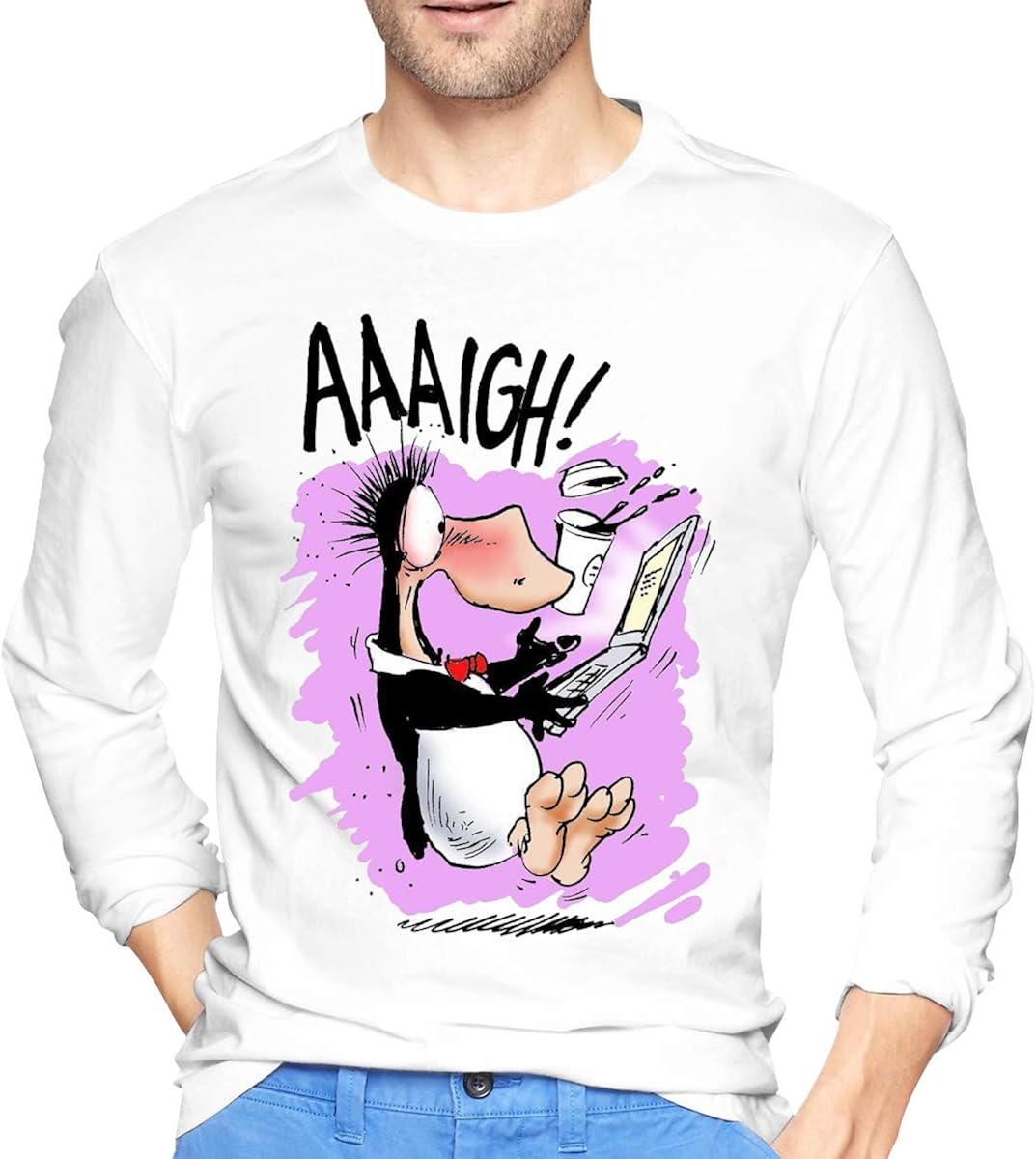 men's athletic long sleeve