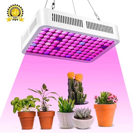600w Led Pflanzenlampe Roleadro Led Grow Lampe Full Spectrum Wachsen Licht Wachstumslampe Pflanzenlicht Fur Zimmerpflanzen Gemuse Und Blumen Amazon De Beleuchtung