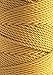 Macrame rope 4mm MUSTARD cotton rope 460 feet mustard macrame cord 153 yard cotton rope for macrame projects - Handmade Decorations Macrame Wall Hangings Plant Hanger Crocheting Bohemia DIY (4mm)