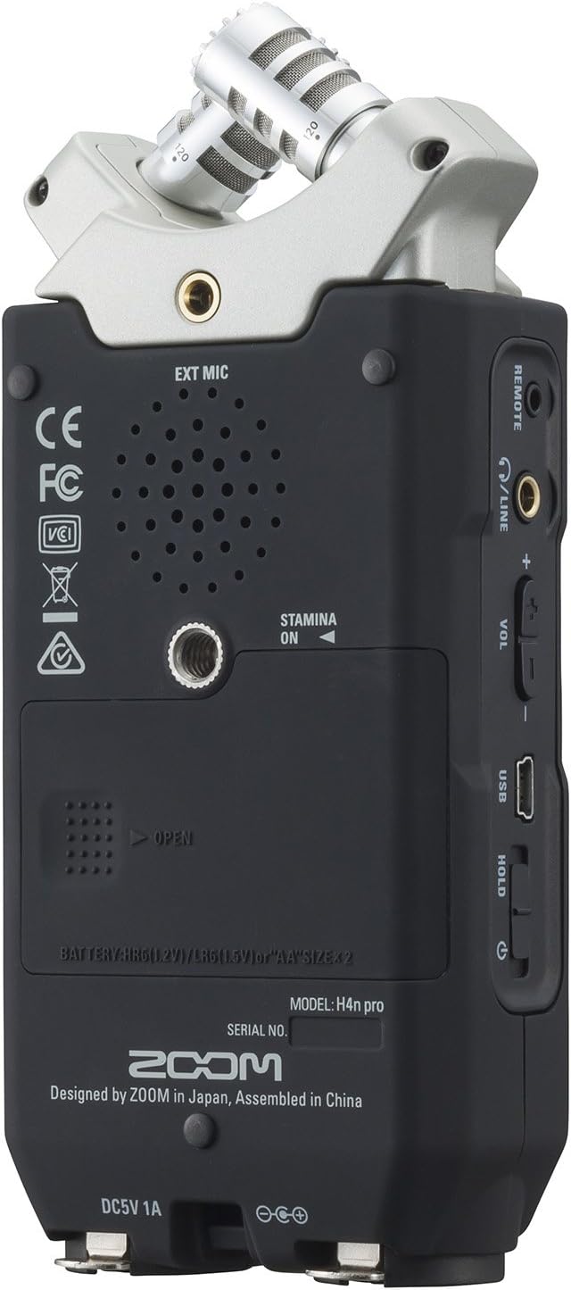 Bundle RC4 Remote Control for H4 Handy Recorder Zoom H4n Pro Handy Mobile 4Track Recorder 2X