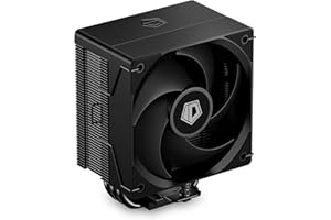 ID-COOLING SE-903-XT V2 Black CPU Air Cooler, 100mm PWM Fan, Direct Touch Heatpipes, Compact Tower Design, Low Noise, Intel &