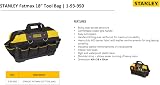 Stanley FatMax 18 Inch Technician Tool Bag Hard Waterproof Base Pockets view 7