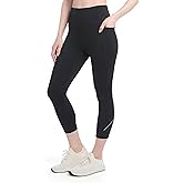 Jockey Womens Active Nylon Stealth High Waist Capri Leggings