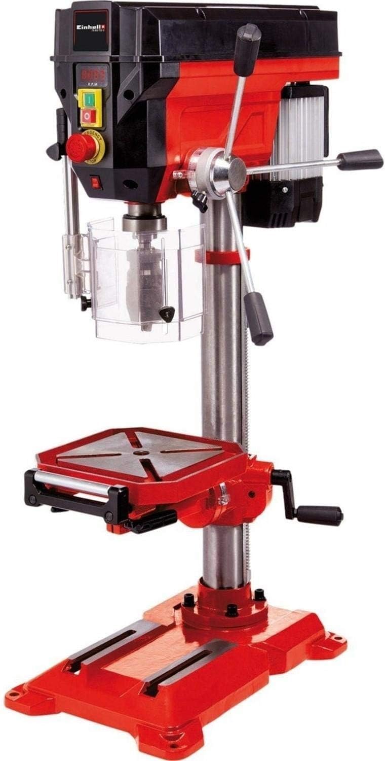 Einhell TE-BD 750 E Pillar Drill 750W 450-2500 RPM MK2 Chuck LED Light