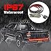 SOLMORE 49Inch 72-LED Tailgate Light Bar Waterproof IP67 Truck Bed Lights Flexible Tailgate Light Strip,Brake Light Strip,Stop,Running,Turn Signal,Reverse Tail Light Bar for Truck SUV Trailer Pickup