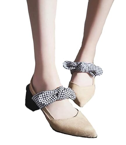 Amazon Topmodelss レディース サンダル リボン ミドルヒール