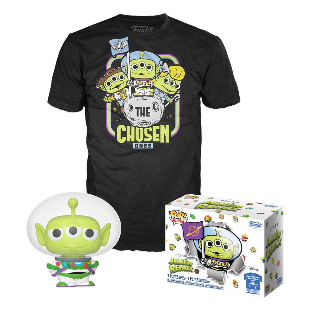 Disney Toy Story POP! & Tee Box Alien As Buzz SIZE XL