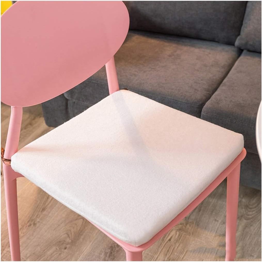 ALGWXQ 4 Pcs Hard Sponge Pads Seat Cushions Will Not Be Deformed Square