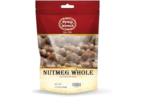 Spicy World Whole Nutmeg Indian Spice, 3.5 Ounce