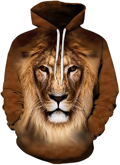 lion print sweatshirt