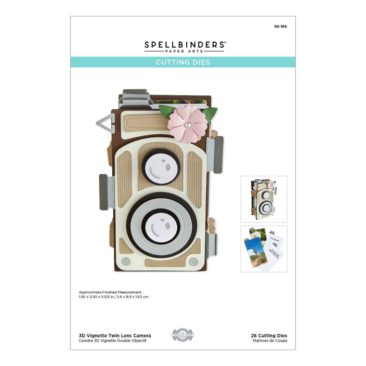SPELLBINDERS 3D Vignette Twin Lens Camera