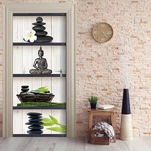 Door Wallpaper self adhesive - ZEN BOARD