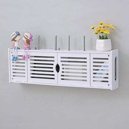 ACZZ Televisor montado en la pared Estante de pared Estante flotante