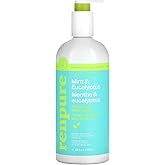 Renpure Fresh Mint and Eucalyptus Invigorating Body Lotion - Rich and Silky Formula - Improves Natural Moisture Barrier - Protects and Nourishes - Leaves Skin Feeling Soft and Smooth - 24 oz