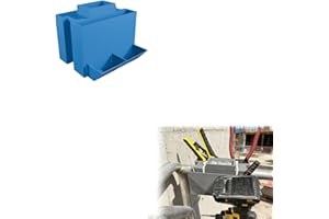 Compatible with Genie JLG Skyjack Snorkel Scissor Lift Tool Holder | Side Rail Mount Organizer Tray with Retention | Keeps Wr