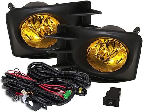 Amazon.com: Fit 2011-2013 Scion TC Front Bumper Fog Lights Amber