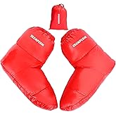 [Upgraded] Ultralight Winter Camping Booties Warm Socks Sleeping Sock for Men & Women,Water-Resistant Warm Soft Cozy for Camp Sleeping Bag Tent Down Booties Foot Warmer