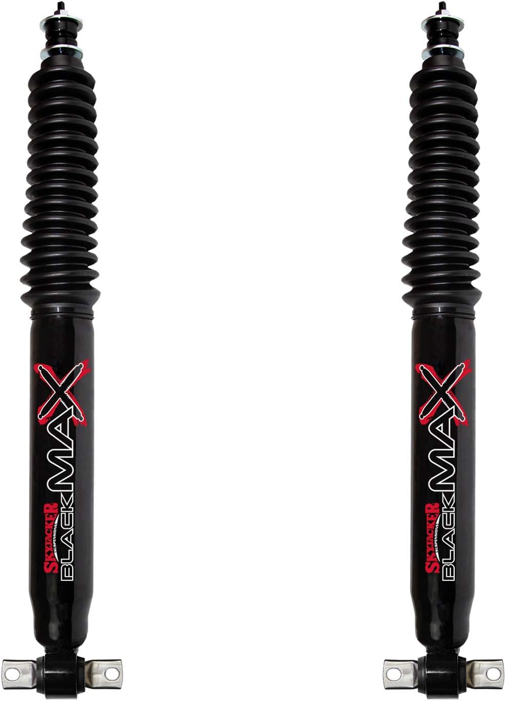 Skyjacker Black MAX Hydro Shocks F Pair for 97-06 Wrangler 4WD w/0-3" TJ